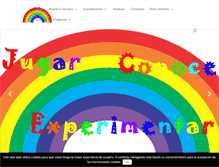 Tablet Screenshot of infantilarcoiris.com